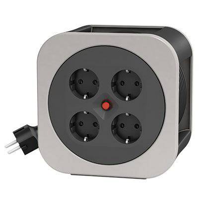 REV 0010012800 Cable reel 10.00 m Black PG plug