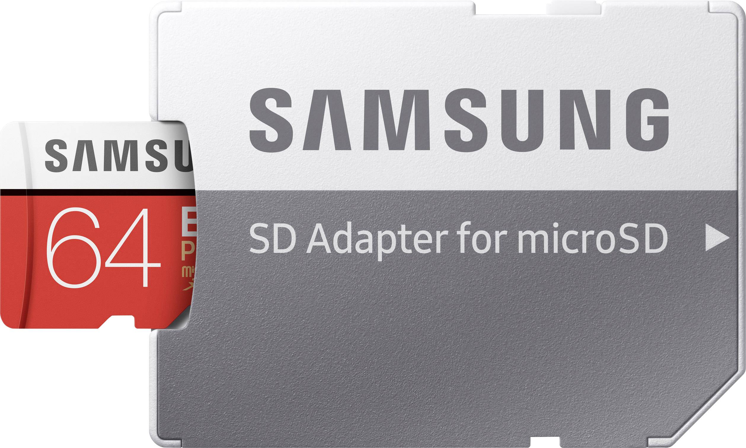 Samsung EVO Plus microSDXC card 64 GB Class 10, UHS-I, UHS-Class 3 incl. SD adapter