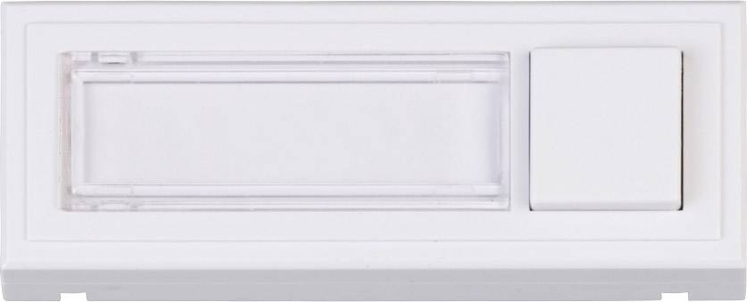 Heidemann 70519 Bell panel incl. nameplate 1x Pure white 18V/2A