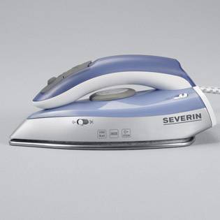 Severin BA 3234 Travel iron Silver-blue 1000 W