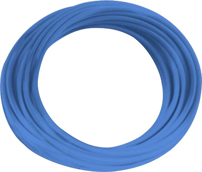 BKL Electronic 1502014/25 Strand H05V-K 1 x 0.75 mm² Blue 25 m