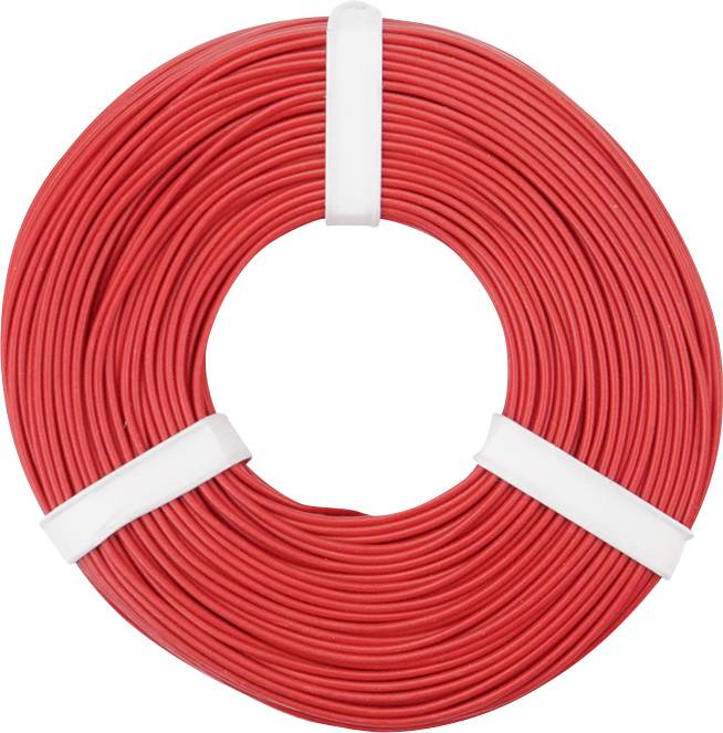Donau Elektronik 125-050 Strand 1 x 0.25 mm² Red 50 m