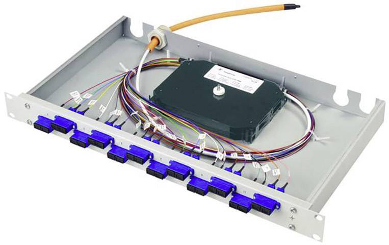 Telegärtner 100022034 FO patch panel 6 ports SC 1 U