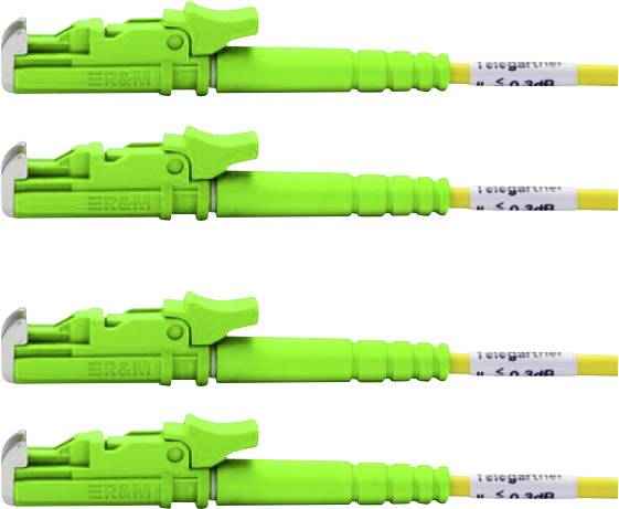 Telegärtner L00851A0008 Fibreglass FO Cable [1x E2000® plug - 1x E2000® plug] 9/125 µ Singlemode OS2 2.00 m