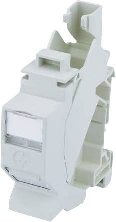Telegärtner 100023004 Mounting rails connector CAT 6a 100023004 RJ45 connector enclosure Grey 1 pc(s)