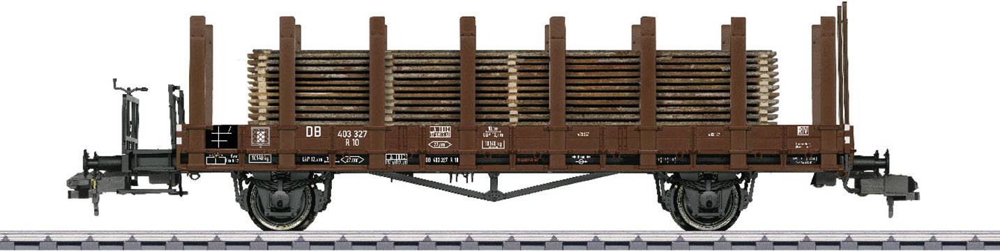 Märklin 58422 Track 1 stake car R10 OF DB