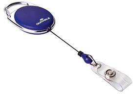 Durable JOJO STYLE - 8324 Yoyo badge holder Stud-and-socket strap Dark blue 0.8 m 832407 10 pc(s)