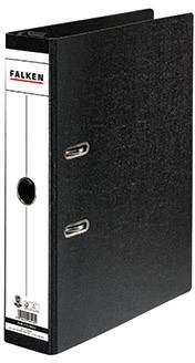 A black lever arch file by Falken.