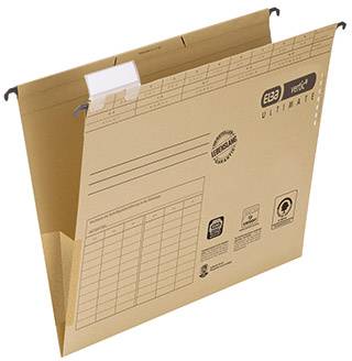 Elba Suspension binder vertic ULTIMATE A4 Ecru brown 100081040