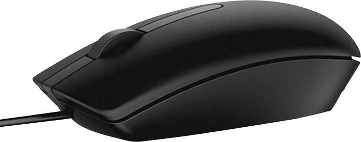 Dell MS116 Mouse USB Optical Black 3 Buttons 1000 dpi