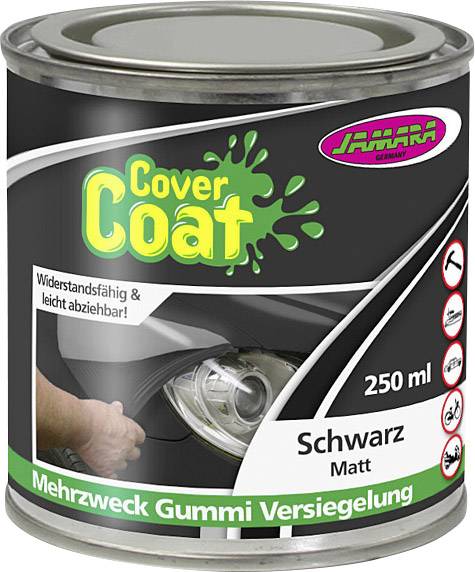 Jamara Cover Coat Liquid rubber coating Colour Black (matt) 231600 250 ml