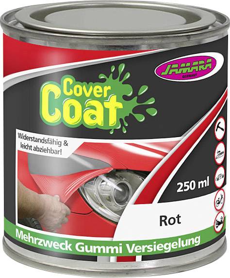 Jamara Cover Coat Liquid rubber coating Colour Red 231604 250 ml
