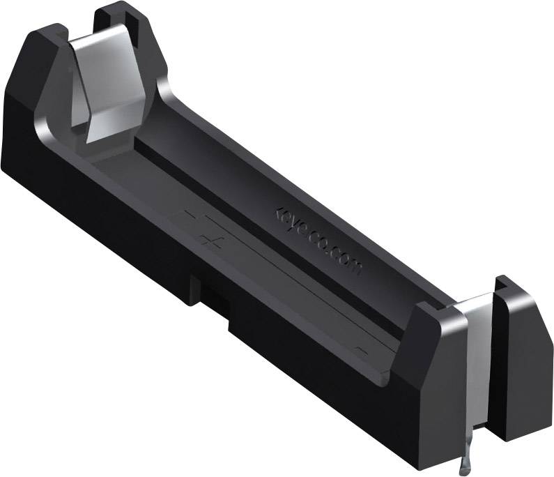 Keystone Electronics 1015 Battery tray 1x AA Through-hole (L x W x H) 60 x 16 x 15 mm