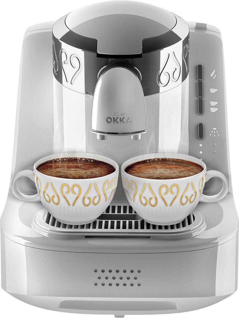 arzum Okka Mocha machine White, Silver