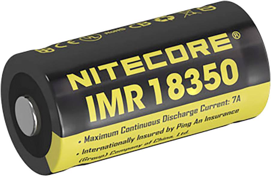 NiteCore IMR 18350 Non-standard battery (rechargeable) 18350 Li-ion 3.7 V 700 mAh 1 pc(s)