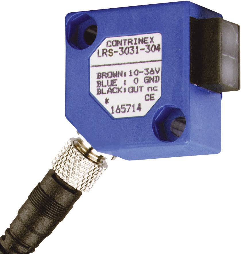Contrinex 620 100 416 LRS-3031-304 Square Photoelectric Sensor, Compact Size