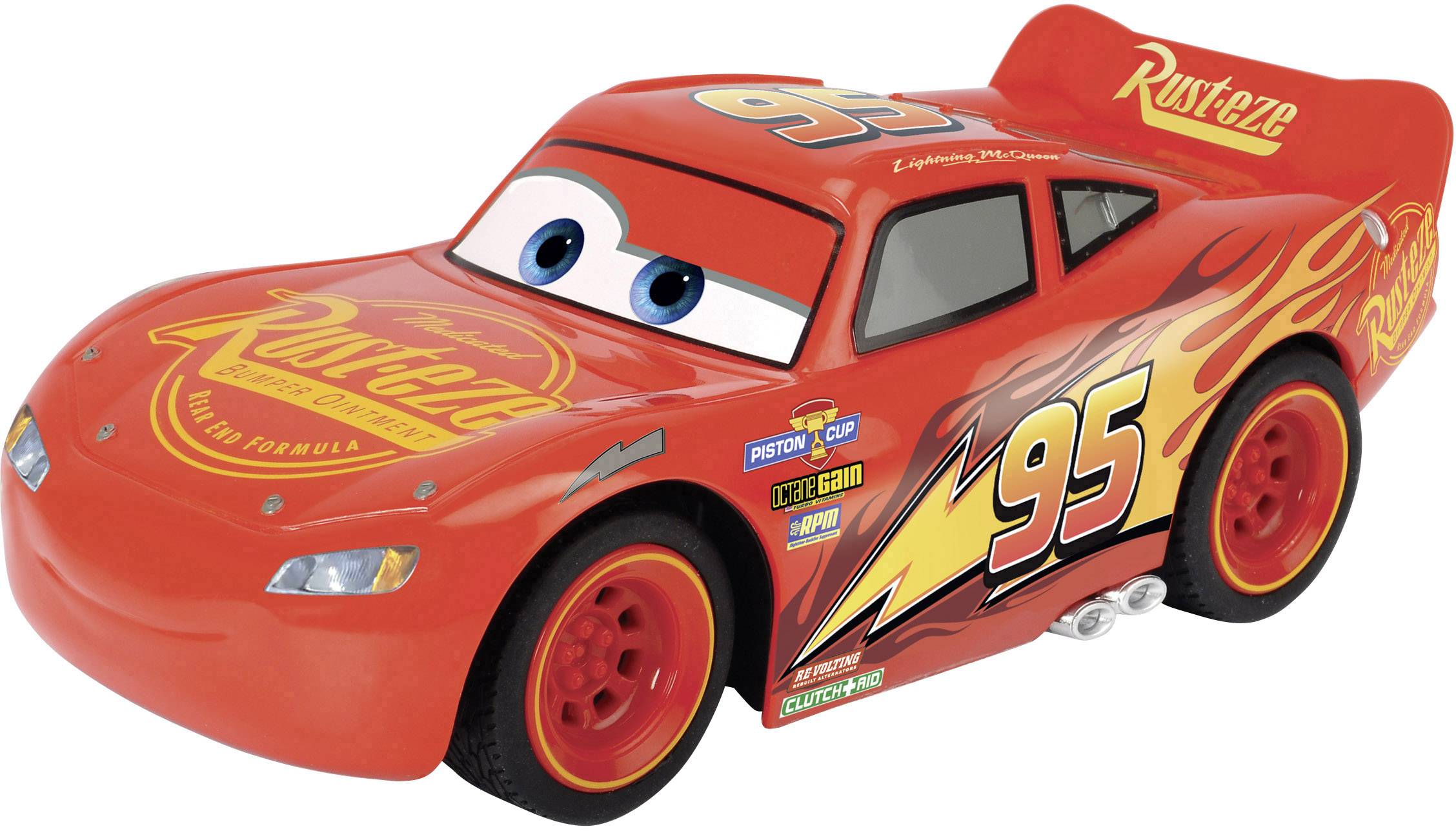 Dickie Toys 203081000 RC Cars 3 Lightning McQueen Single Drive 1:32 RC model car for beginners Electric Road version