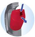 Vileda Windowmatic POWER Window cleaner Grey, Red