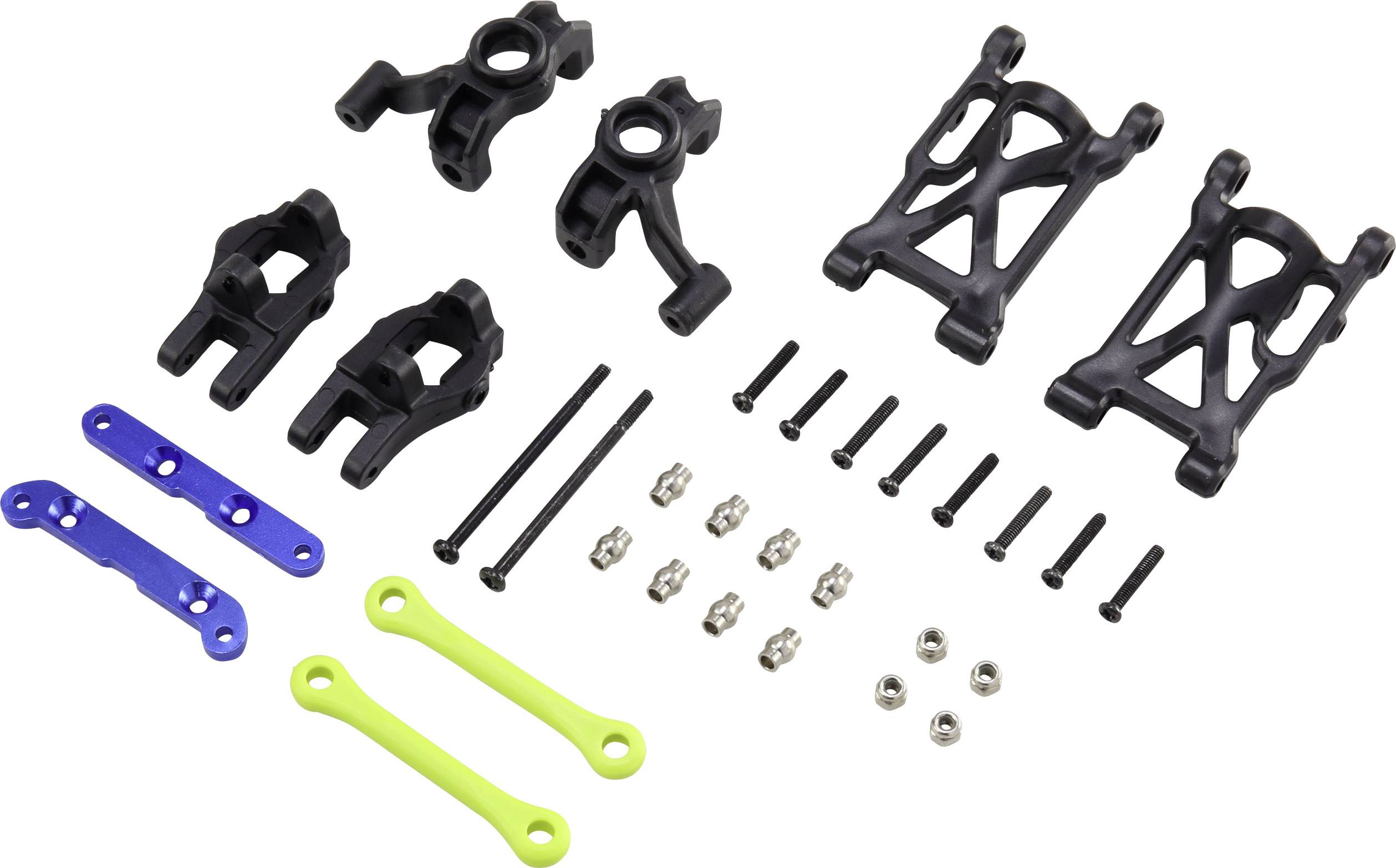 Reely 4+20+104+76+63+64+96+118+5+6 Spare part Front wishbone set