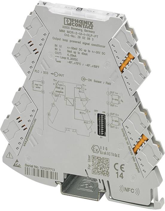Phoenix Contact MINI MCR-2-UI-I-OLP 2902061 1-channel passive isolator 1 pc(s)