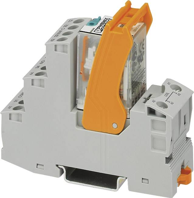 Phoenix Contact RIF-2-RSC-LV-230AC/2X21 Relay component Nominal voltage: 230 V AC Switching current (max.): 1.5 A 2 change-overs
