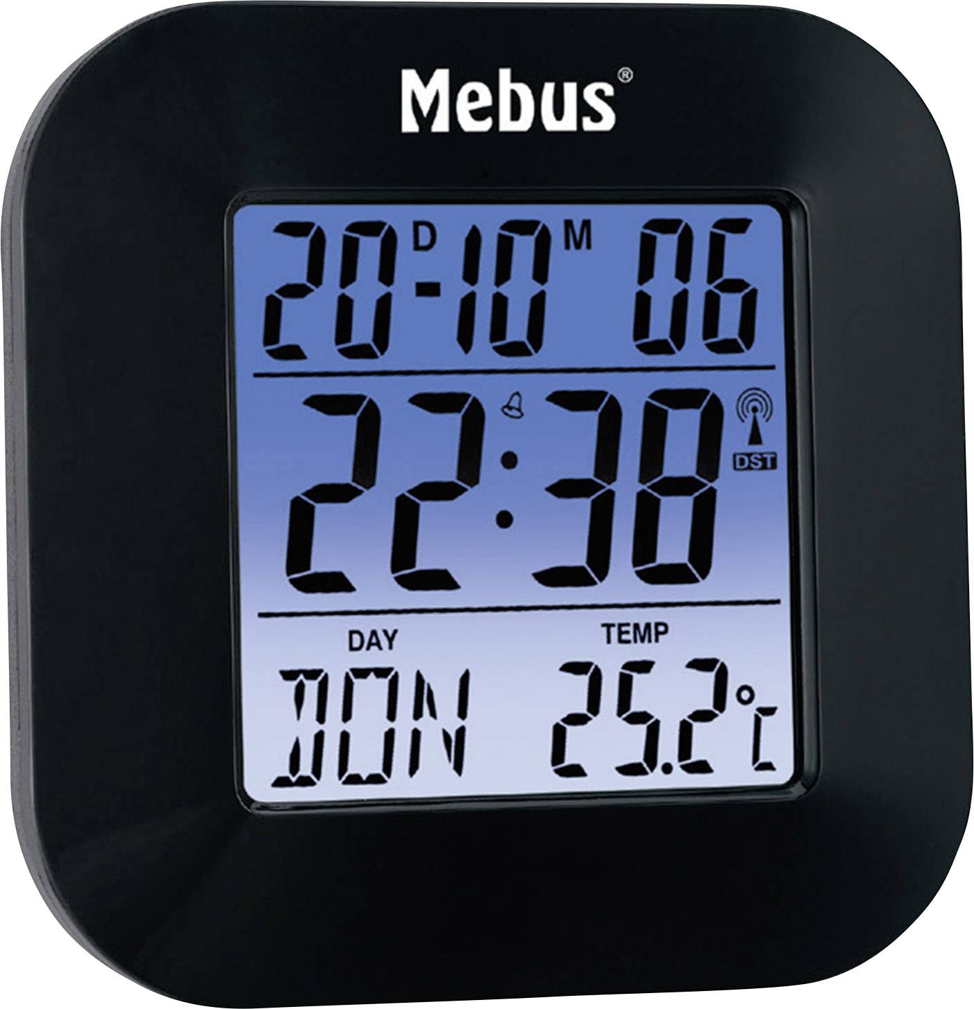 Mebus 51510 Radio Alarm clock Black