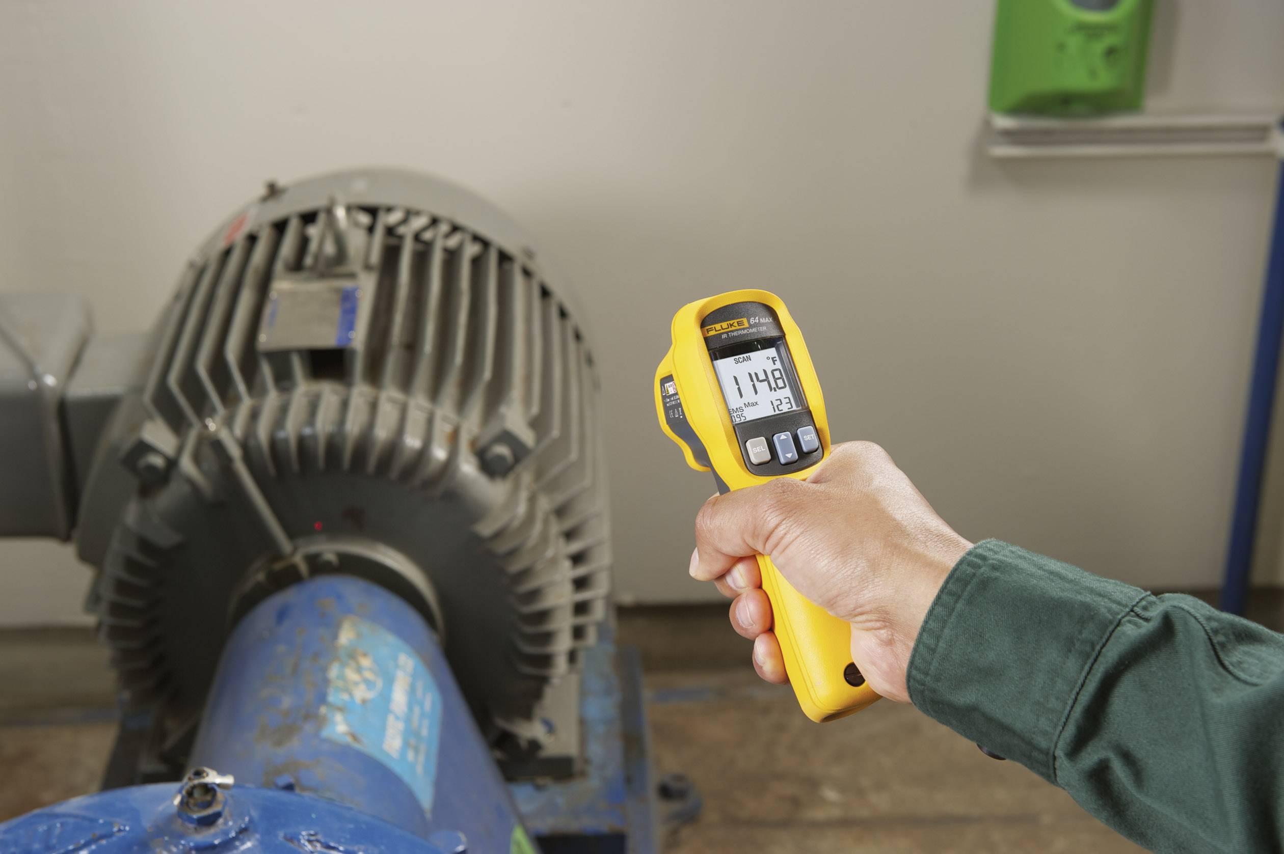 Fluke 64 MAX IR thermometer Display (thermometer) 20:1 -30 - +600 °C Non-contact IR reading, Data logger