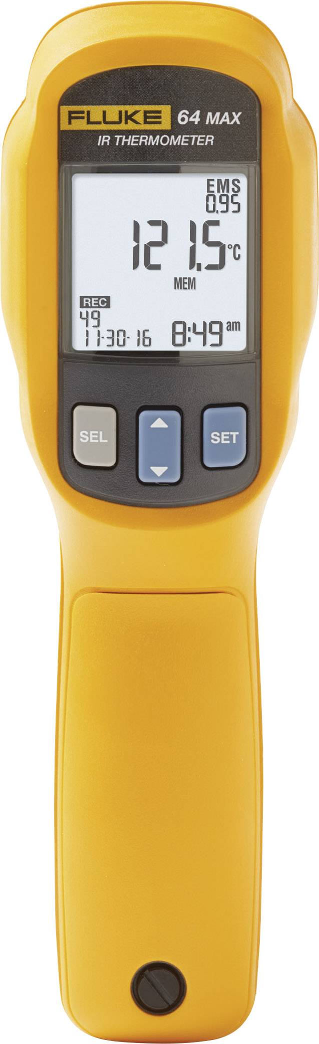 Fluke 64 MAX IR thermometer Display (thermometer) 20:1 -30 - +600 °C Non-contact IR reading, Data logger