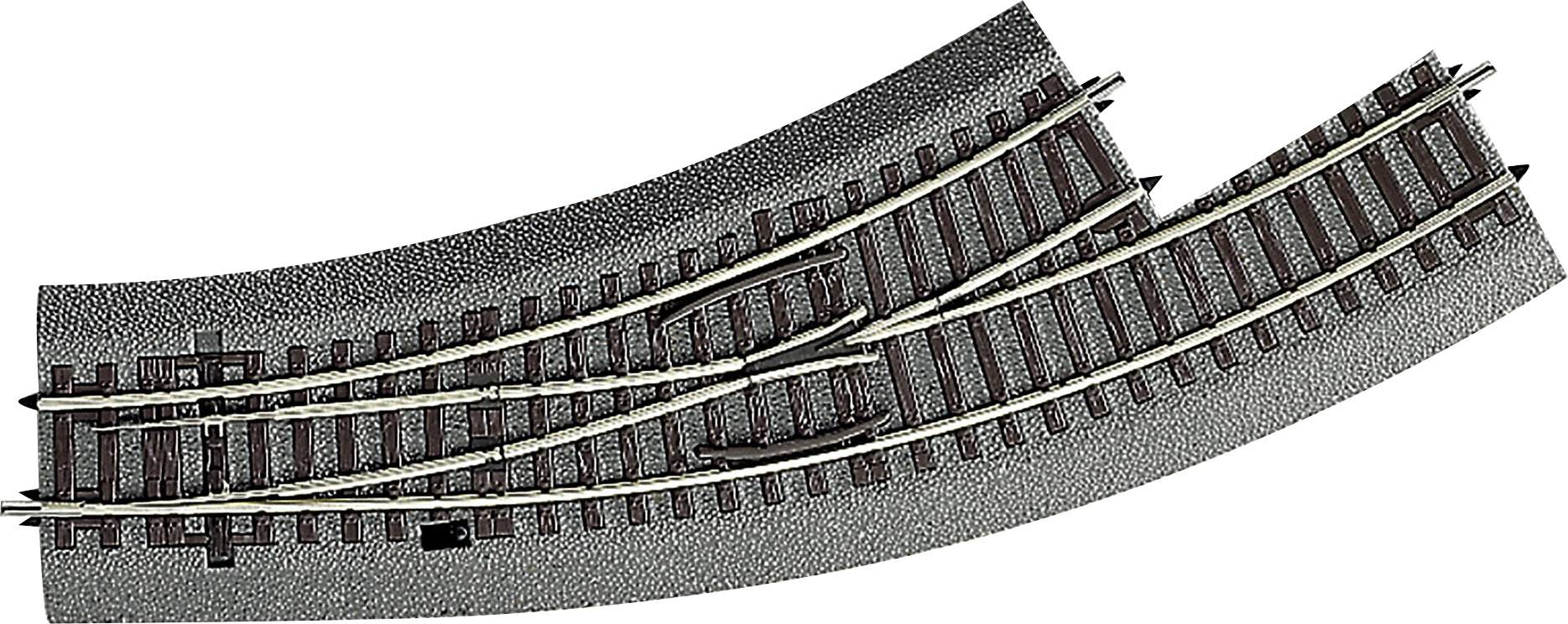 H0 RocoLine (incl. track bed) 42560 Curved point, Left 1 pc(s)