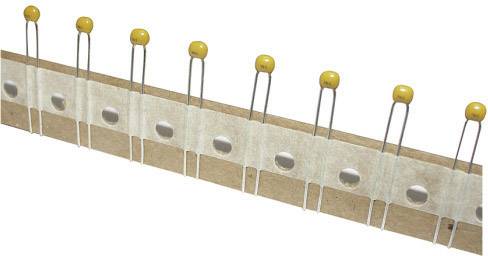 TANCAP CT4-0805B223K101C1T Ceramic capacitor THT 22 nF 100 V 10 % (W x H) 4.2 mm x 25 mm