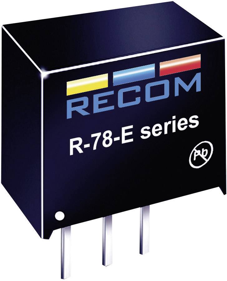 RECOM R-78E5.0-0.5 DC/DC converter (print) 24 V DC 5 V DC 500 mA No. of outputs: 1 x Content