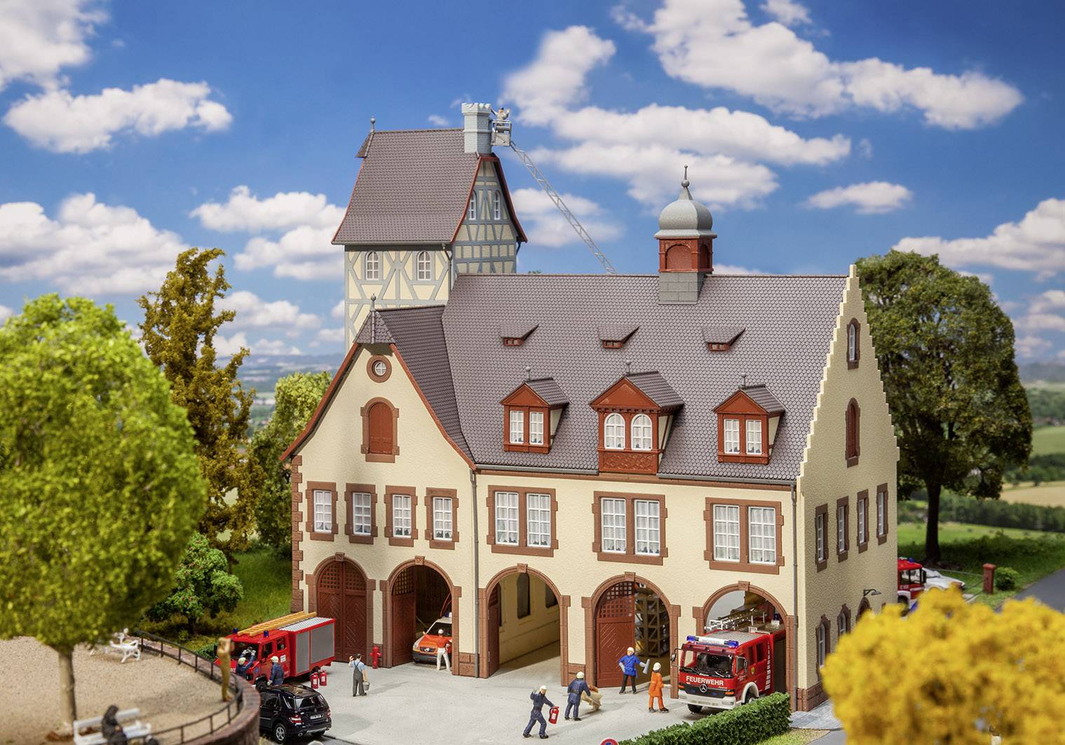 Faller 130163 H0 Main Fire Station