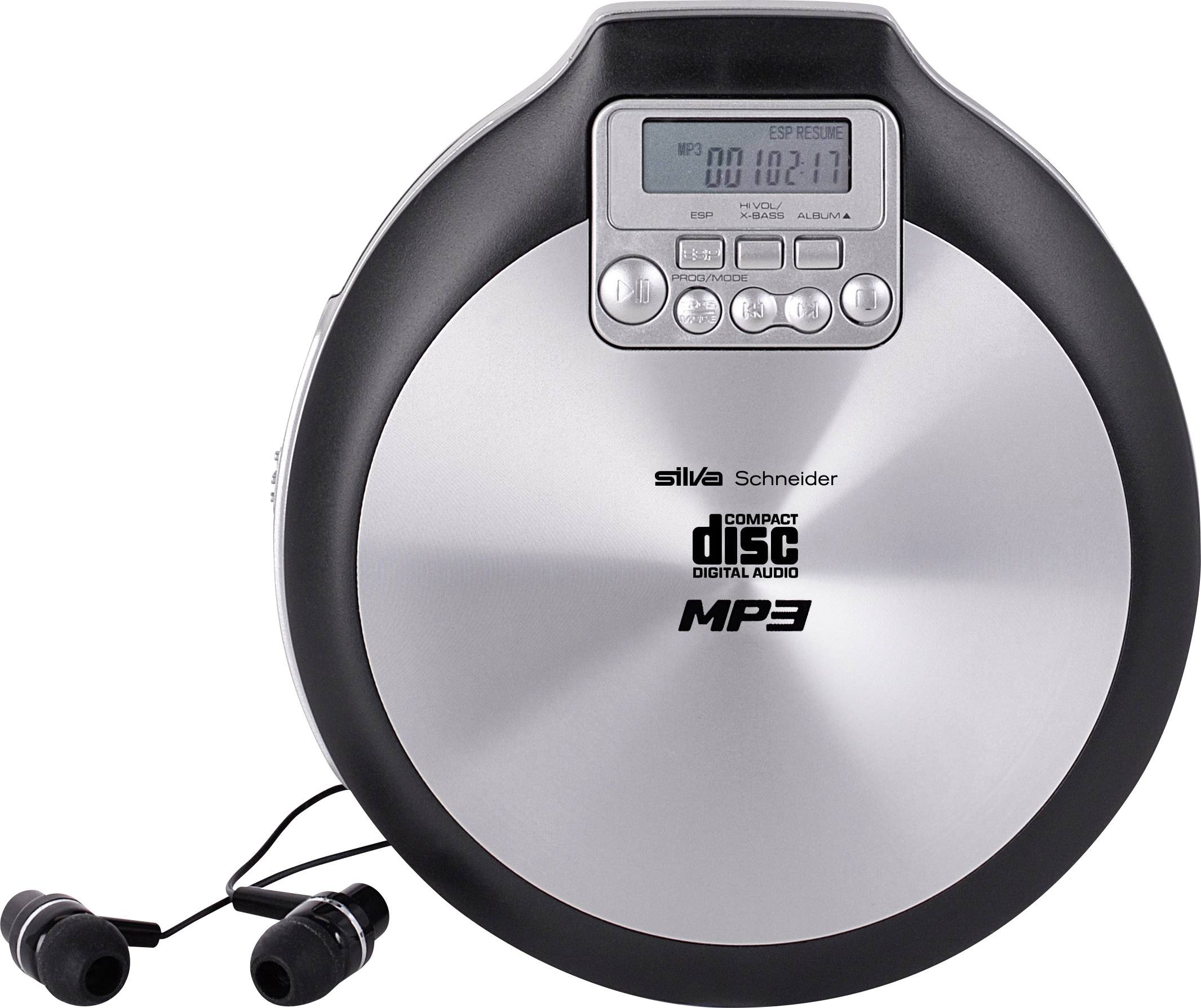 Silva Schneider MCD 50 Portable CD player CD, CD-R, CD-RW, MP3 Black