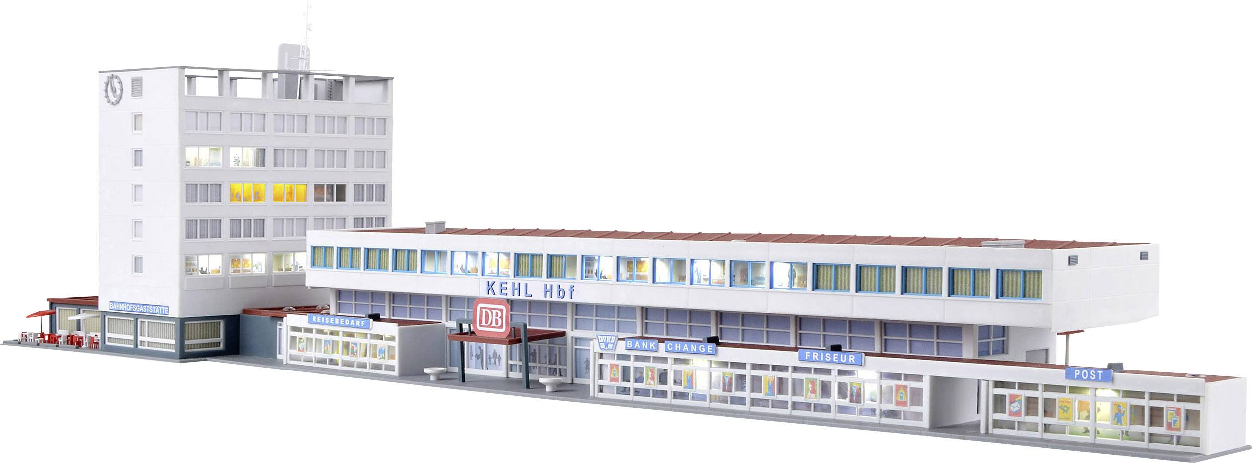 Kibri 37517 N Train station Kehl