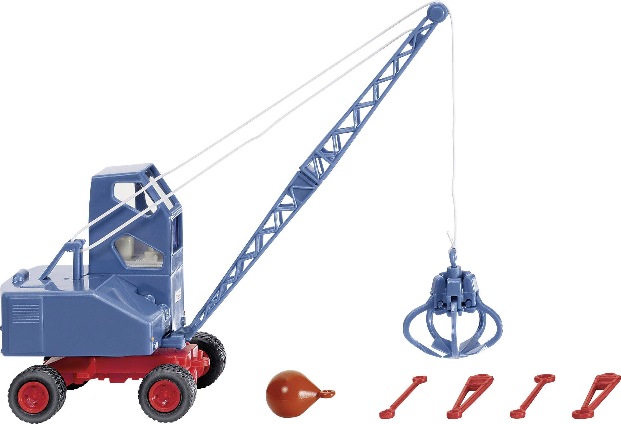 Wiking 066202 H0 Heavy-duty vehicle Fuchs F301 Cable-operated excavator