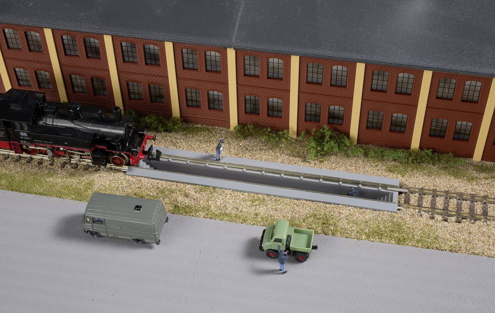 Auhagen 44645 N Inspection pits