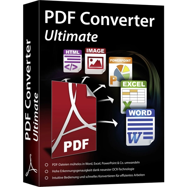Markt & Technik PDF Converter Ultimate Full version, 1 licence Windows PDF Markt & Technik PDF Converter Ultimate Full version, 1 licence Windows PDF