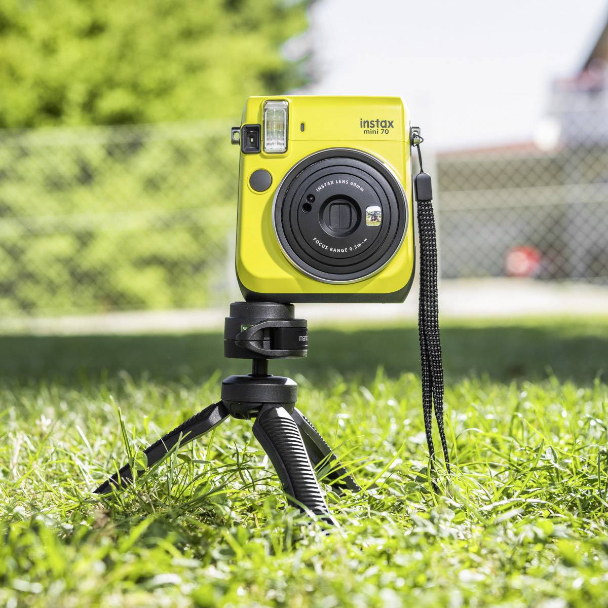 Mantona Gaia Table easel 1/4" Working height=13 cm Black Level, incl. wrist strap