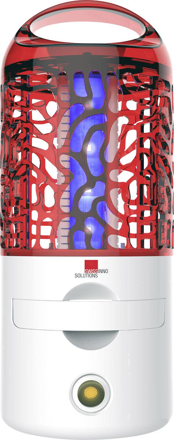 Swissinno Premium mobil 4W 1 244 001 UV fly trap UV light, Electrical grid 4 W White, Red 1 pc(s)