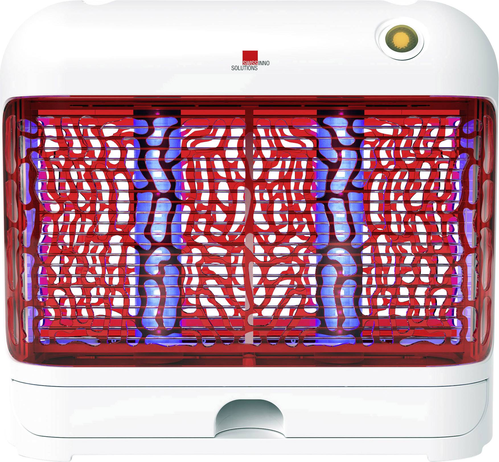 Swissinno Premium 24W 1 246 001 UV fly trap UV light, Electrical grid 24 W (W x H x D) 300 x 265 x 100 mm White, Red 1 pc(s)