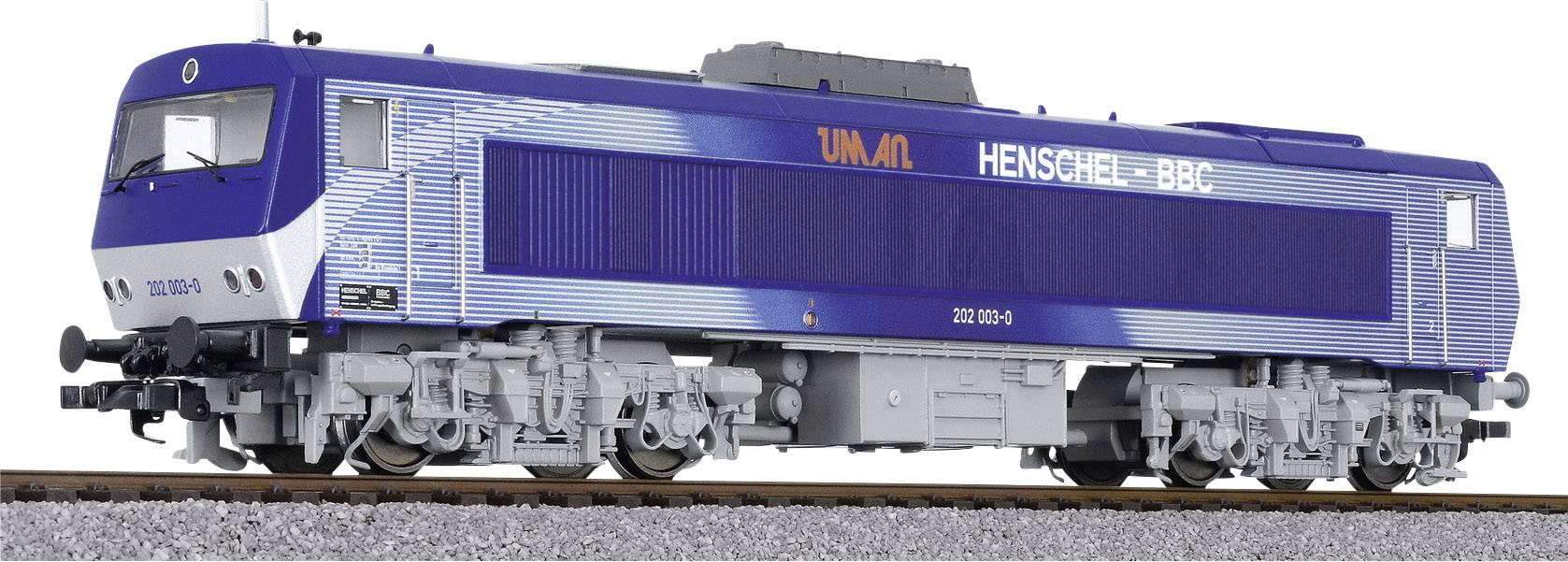 Liliput L132059 H0 Diesel locomotive DE 2500 UmAn UmAn special paint