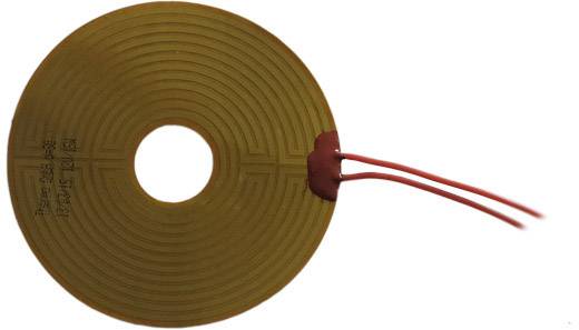 Thermo TECH Polyimide Heating foil self-adhesive 12 V DC, 12 V AC 15 W IP rating IPX4 (Ø) 90 mm