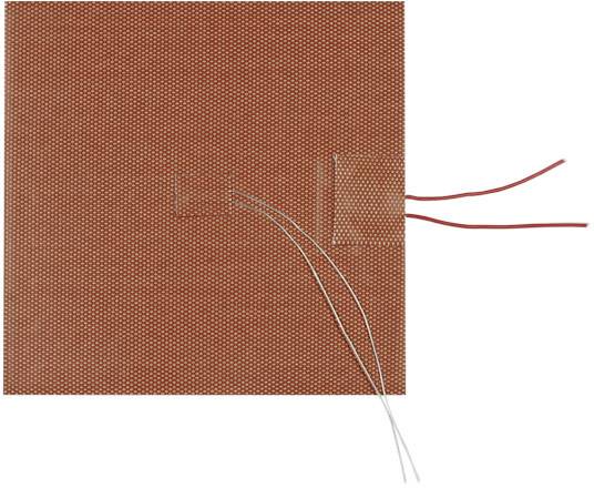 Thermo TECH Silicone Heating foil self-adhesive 12 V DC, 12 V AC 200 W IP rating IPX7 (L x W) 180 mm x 150 mm