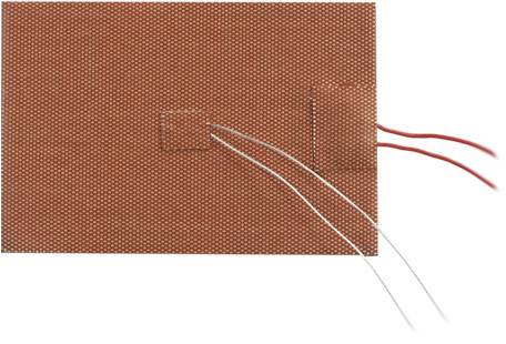 Thermo TECH Silicone Heating foil self-adhesive 24 V DC, 24 V AC 150 W IP rating IPX7 (L x W) 150 mm x 100 mm