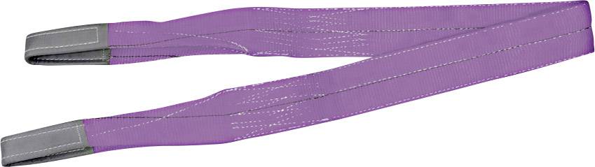 Lifting sling Working load limit (WLL)=1 t 2 m Petex 47101224 Violet