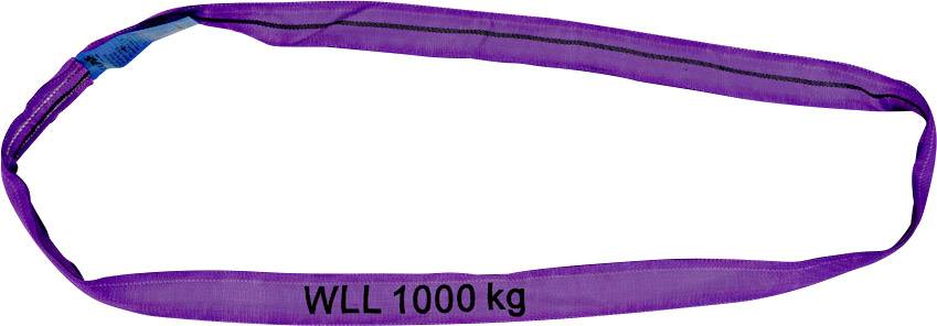 Petex 47201224 Strop Working load limit (WLL)=1 t Violet EN 1492-1 DIN 1492-1