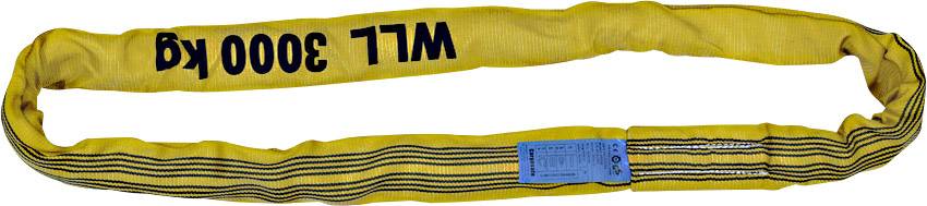 Petex 47203219 Strop Working load limit (WLL)=3 t Yellow EN 1492-2 DIN 1492-2