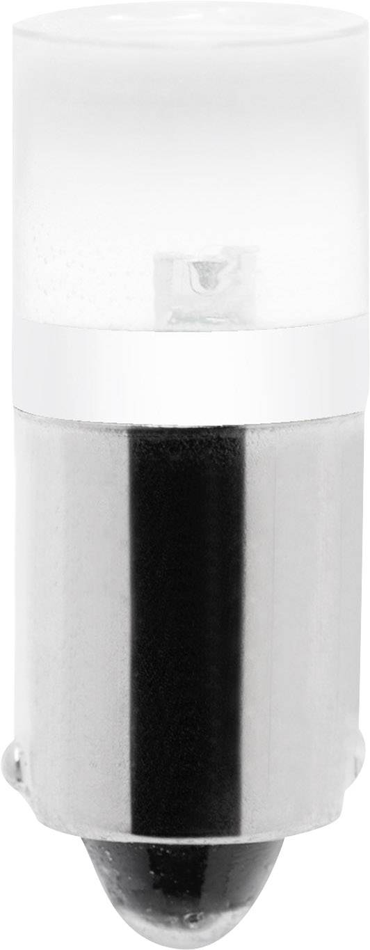 A small LED bulb with a silver fitting and a clear casing, suitable for various lighting applications.