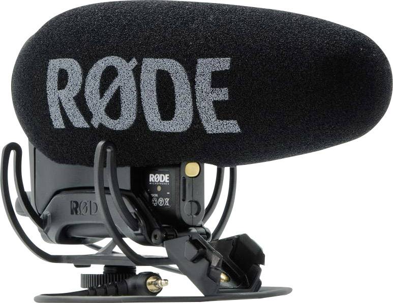 RODE Microphones Videomic Pro+ Clip Camera microphone Transfer type (details):Digital Hot shoe mount, incl. pop filter, incl