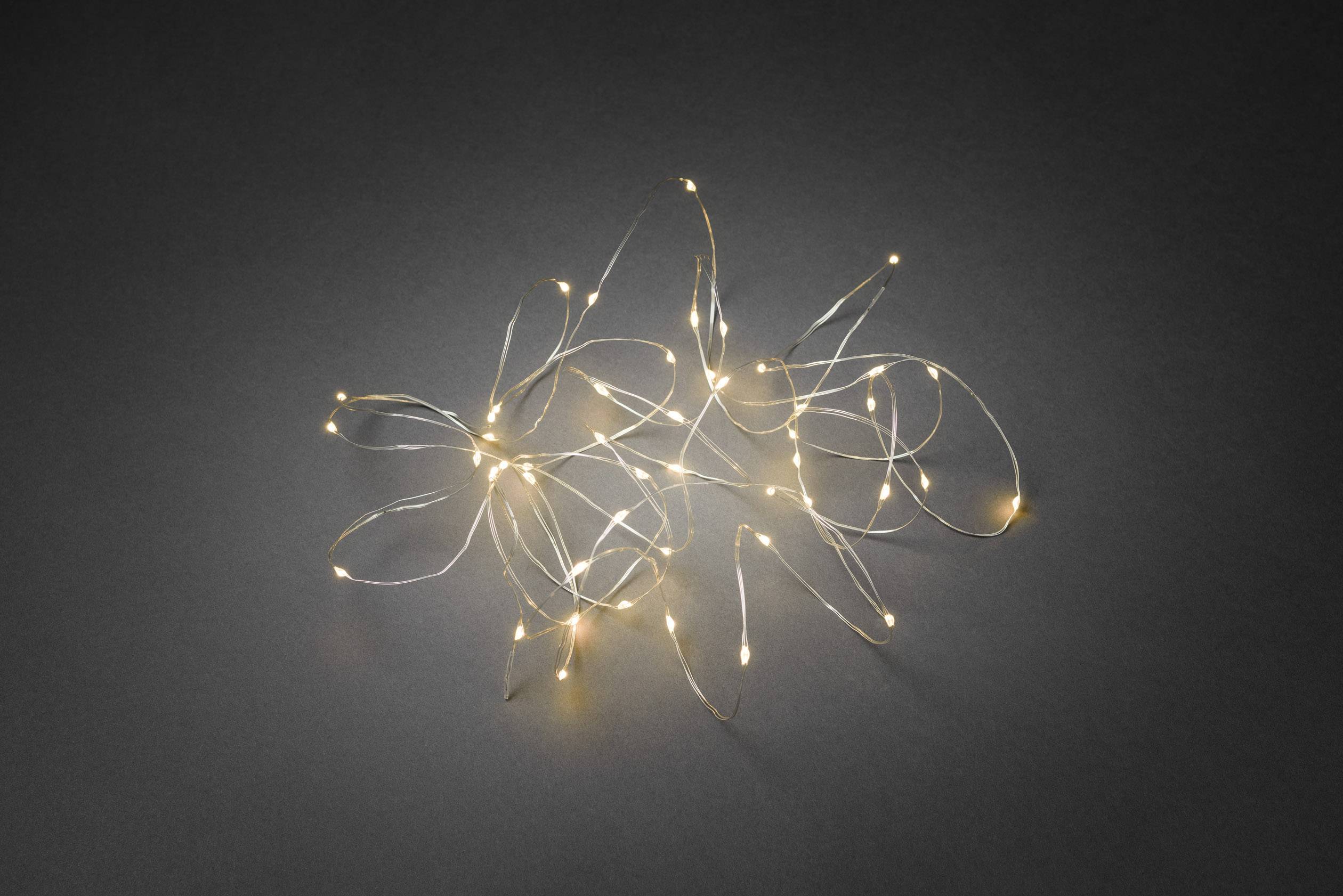 Konstsmide 6387-890 Holiday lights (motif) Droplet Inside EEC: E (A - G) mains-powered No. of bulbs 100 LED (monochrome) Amber